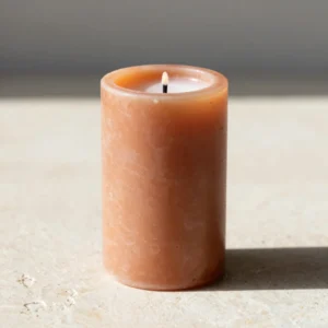 Terracotta Arc Sculptural Candle